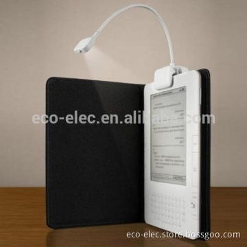 Portable Flexible Mini Clip On Reading Light Reading Lamp for Amazon Kindle/eBook Readers/ PDAs LED Book Light